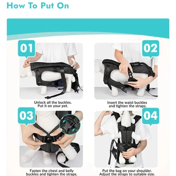 Tailup Dog Carrier - Picture 7 of 8